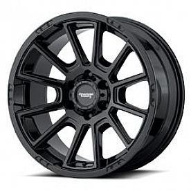 American Racing Wheels AR933 - 18 x 8.5 Black - AR93388577318