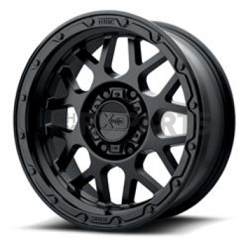 KMC Wheel 20 Diameter 18 Offset Aluminum Black Single