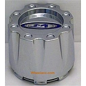 Moto Metal Wheel Center Cap 3-1/4 Inch Chrome Plated - 353K83