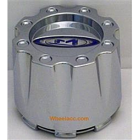 Moto Metal Wheel Center Cap 3-1/4 Inch Chrome Plated - 353K83