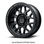 KMC Wheel XD135 Grenade OR 18 x 8.5 Black - XD13588550700
