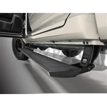 Amp Research Running Board 600 Pound Capacity Aluminum Power Lowering - 75138-01A-B