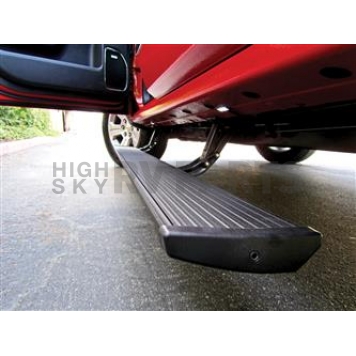 Amp Research Running Board 600 Pound Capacity Aluminum Power Lowering - 75154-01A-B