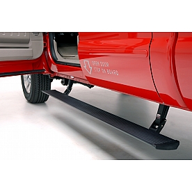 Amp Research Running Board 600 Pound Capacity Aluminum Power Lowering - 76234-01A