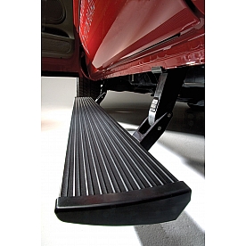 Amp Research Running Board 600 Pound Capacity Aluminum Power Lowering - 76243-01A