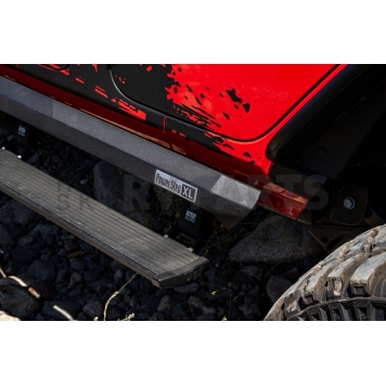 Amp Research Running Board 600 Pound Capacity Aluminum Power Lowering - 77121-01A