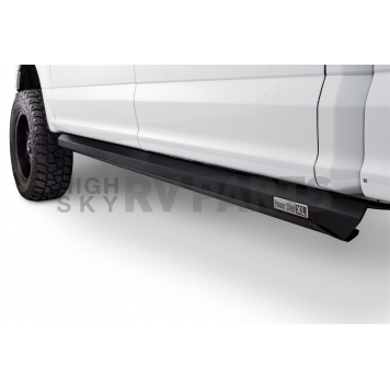 Amp Research Running Board 600 Pound Capacity Aluminum Power Lowering - 77121-01A-1