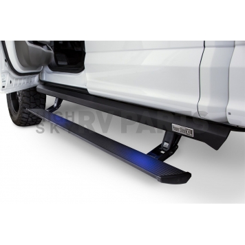 Amp Research Running Board 600 Pound Capacity Aluminum Power Lowering - 77135-01A