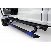 Amp Research Running Board 600 Pound Capacity Aluminum Power Lowering - 77236-01A