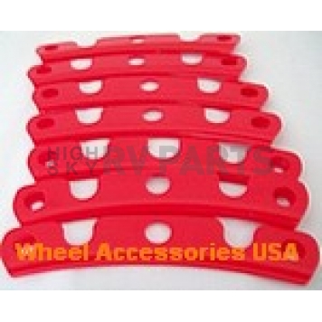 Moto Metal Wheel Spoke Insert Red - Set Of 7 - 389K20R