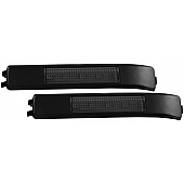 ANZO USA Exterior Mirror Turn Signal Lens Smoke Set Of 2 - 861114