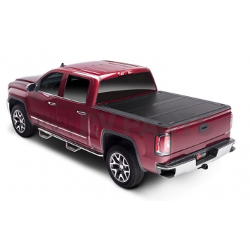 BAK Industries Hard Folding Tonneau Cover Hard Folding Black Textured Fiberglass - 1126332-1