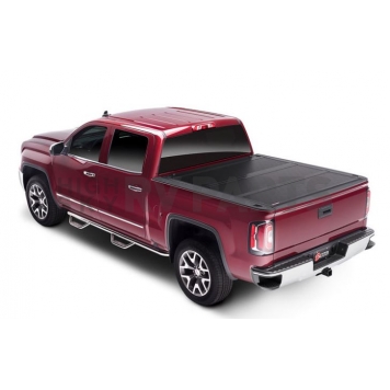 BAK Industries Hard Folding Tonneau Cover Hard Folding Black Textured Fiberglass - 1126333-1