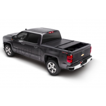 BAK Industries Hard Folding Tonneau Cover Hard Folding Black Textured Aluminum - 226101-1