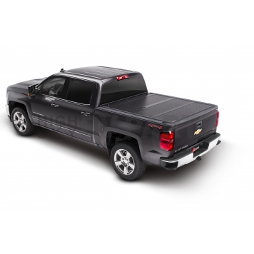 BAK Industries Hard Folding Tonneau Cover Hard Folding Black Textured Aluminum - 226102