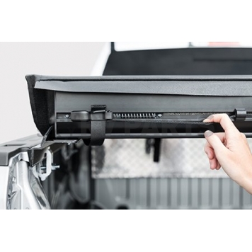 Access Covers Soft Rolling-Up Tonneau Cover Black Vinyl - 62389-4