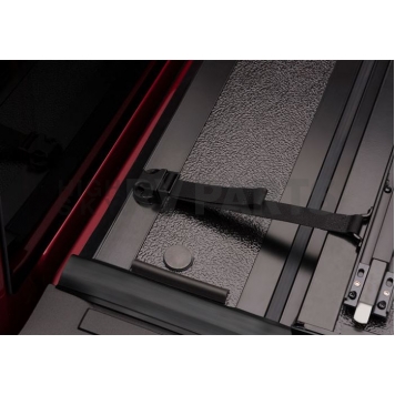 BAK Industries Hard Folding Tonneau Cover Hard Folding Black Textured Aluminum - 226332-1