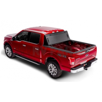 BAK Industries Hard Folding Tonneau Cover Hard Folding Black Textured Aluminum - 226332-4