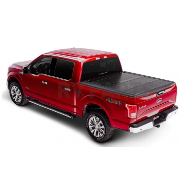 BAK Industries Hard Folding Tonneau Cover Hard Folding Black Textured Aluminum - 226332-6