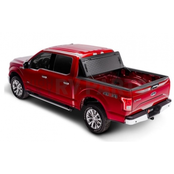 BAK Industries Hard Folding Tonneau Cover Hard Folding Black Textured Aluminum - 226333-4