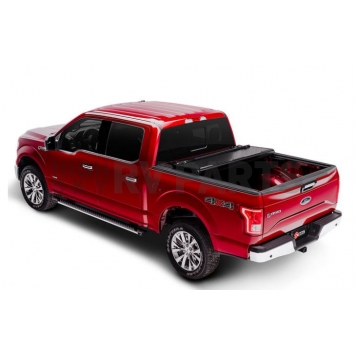 BAK Industries Hard Folding Tonneau Cover Hard Folding Black Textured Aluminum - 226333-5