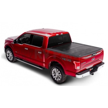 BAK Industries Hard Folding Tonneau Cover Hard Folding Black Textured Aluminum - 226333-6