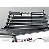 BackRack Headache Rack Steel Black Powder Coated Louvered - 12900