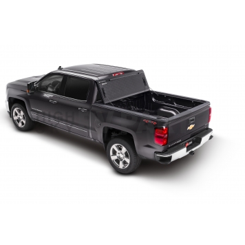 BAK Industries Hard Folding Tonneau Cover Hard Folding Black Textured Aluminum - 226602-3