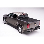 BAK Industries Hard Folding Tonneau Cover Hard Folding Black Aluminum - 226701