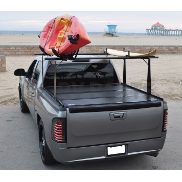 BAK Industries Hard Folding Tonneau Cover Hard Folding Black Textured Aluminum - 26327BT