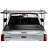 BAK Industries Hard Folding Tonneau Cover Hard Folding Black Textured Aluminum - 26330BT
