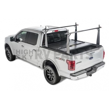 BAK Industries Hard Folding Tonneau Cover Hard Folding Black Textured Aluminum - 26330BT-1