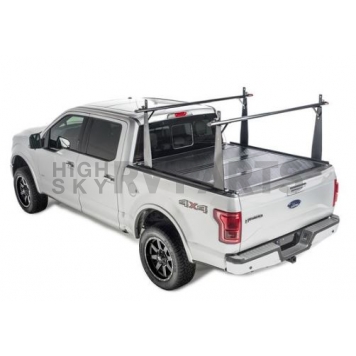 BAK Industries Hard Folding Tonneau Cover Hard Folding Black Textured Aluminum - 26330BT-2