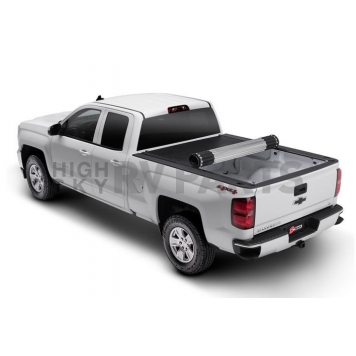 BAK Industries Tonneau Cover Hard Rolling-Up Black Aluminum - 39134-1