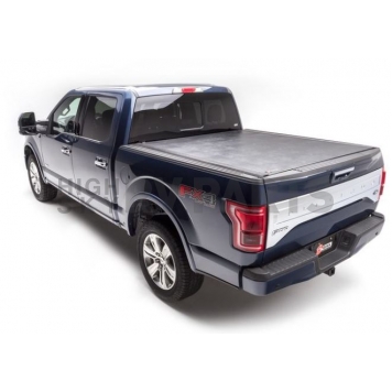 BAK Industries Tonneau Cover Hard Rolling-Up Black Gloss Aluminum/ Vinyl - 39333