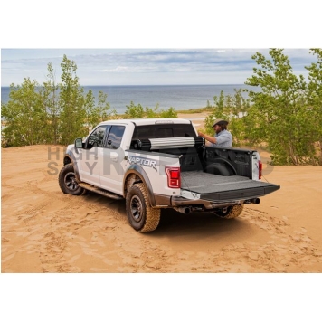 BAK Industries Tonneau Cover Hard Rolling-Up Black Gloss Aluminum/ Vinyl - 39333-5