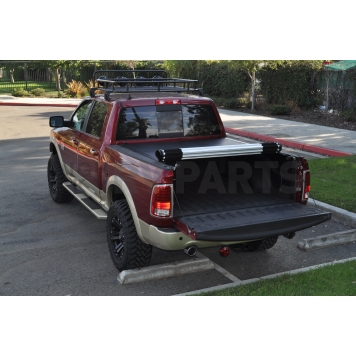 BAK Industries Tonneau Cover Hard Rolling-Up Black Gloss Aluminum/ Vinyl - 39406-1