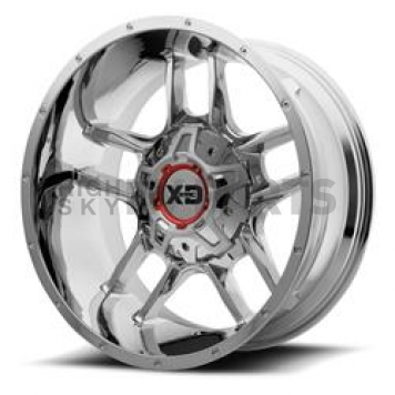 KMC Wheel XD839 Clamp 20 x 9 Silver - XD83929087200