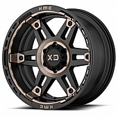 KMC Wheel XD840 Spy II 20 x 9 Black With Dark Tinted - XD84029087900