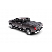 BAK Industries Hard Folding Tonneau Cover Hard Folding Black Matte Aluminum - 448120