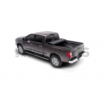 BAK Industries Hard Folding Tonneau Cover Hard Folding Black Matte Aluminum - 448121-3