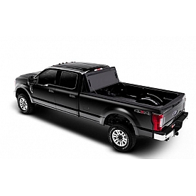 BAK Industries Hard Folding Tonneau Cover Hard Folding Black Matte Aluminum - 448333