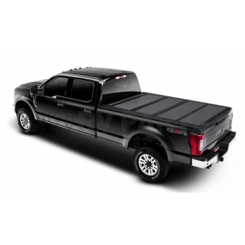 BAK Industries Hard Folding Tonneau Cover Hard Folding Black Matte Aluminum - 448333-1