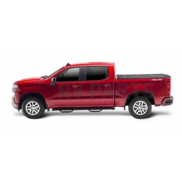 BAK Industries Hard Folding Tonneau Cover Hard Folding Black Matte Aluminum - 448701-3