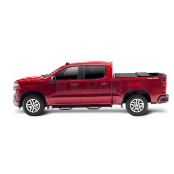 BAK Industries Hard Folding Tonneau Cover Hard Folding Black Matte Aluminum - 448701-4