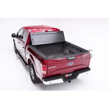 BAK Industries Hard Folding Tonneau Cover Hard Folding Black Gloss Fiberglass - 772121-3