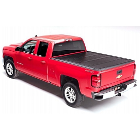 BAK Industries Hard Folding Tonneau Cover Hard Folding Black Gloss Fiberglass - 772133
