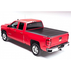 BAK Industries Hard Folding Tonneau Cover Hard Folding Black Fiberglass - 772134