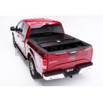 BAK Industries Hard Folding Tonneau Cover Hard Folding Black Gloss Fiberglass - 772332-1