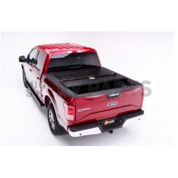 BAK Industries Hard Folding Tonneau Cover Hard Folding Black Gloss Fiberglass - 772333-1